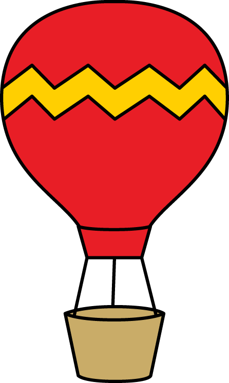 Red and yellow hot air balloon clip art red and yellow hot air