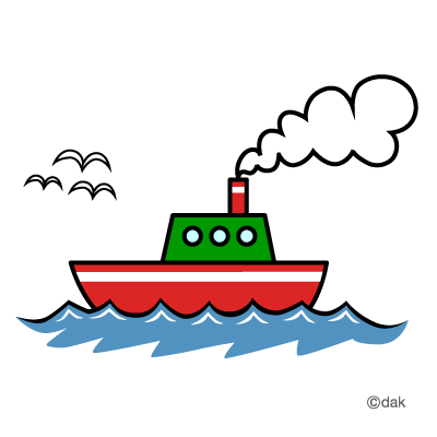 Seagull and ship pictures of clipart and graphic design and