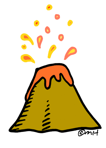 Volcano clipart images clipart