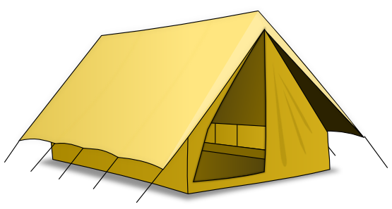 Finest collection of free to use camping tent clip art
