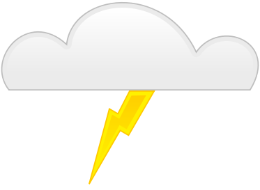 Lightning bolt free cloud clipart public domain cloud clip art images and graphics