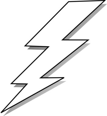 Lightning bolt lightibg bolt clipart