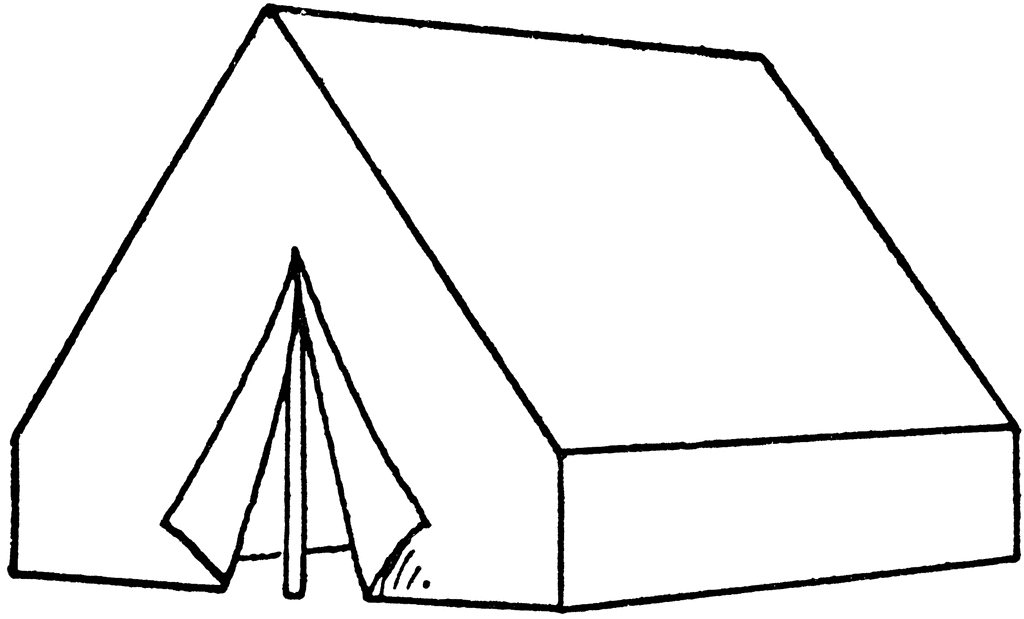 Wall tent clipart etc