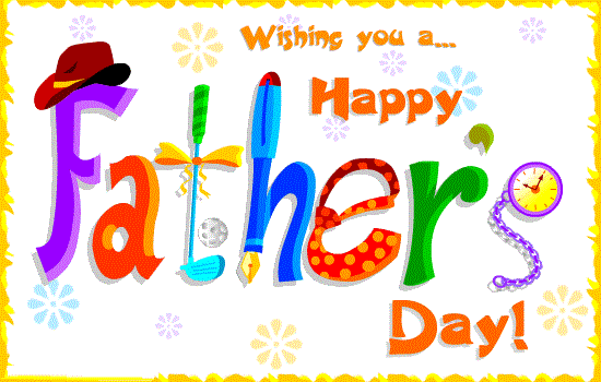 Clip art of wishing fathers day for kids 4 coloring point