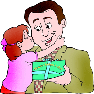 Fathers day father clipart 2