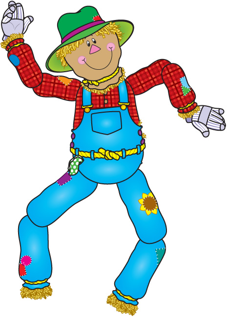 Happy scarecrow clipart clipart