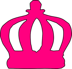 Pink tiara clip art at vector clip art 2