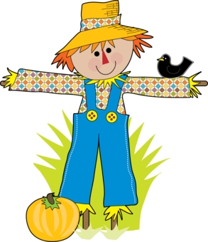 Pumpkin scarecrow clipart site about children