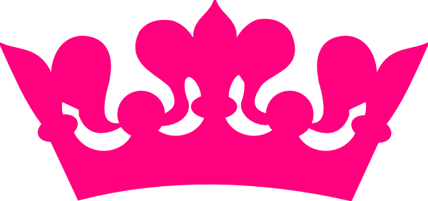 Tiara pink queen crown clip art free clipart images