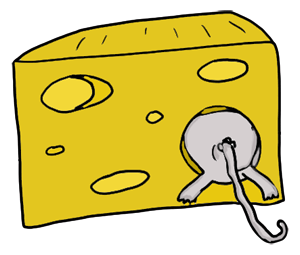 Cheese clip art mouse 2