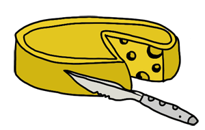 Cheese clipart cheese knife