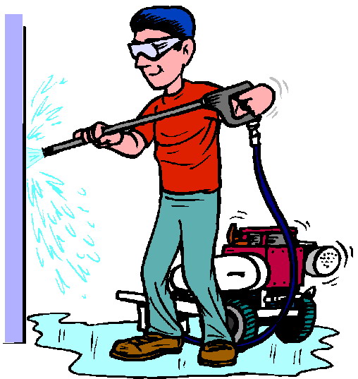 Cleaning pressure washing clip art free
