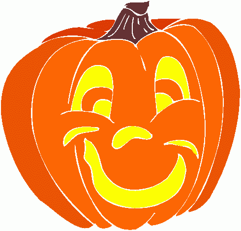 October pumpkin halloween clipart