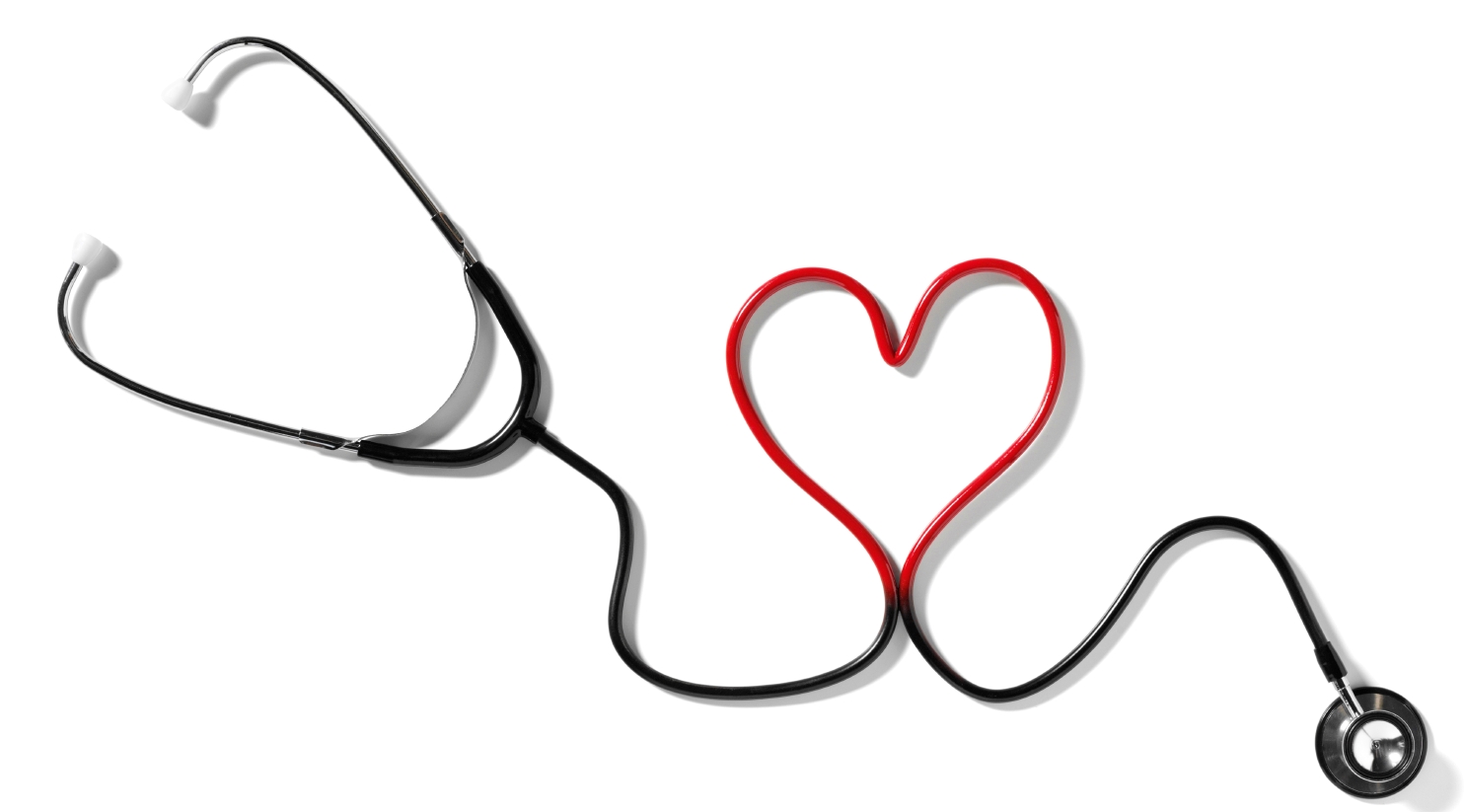 Top stethoscope and heart images for clip art
