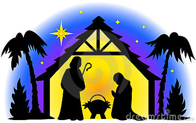 Nativity clip art 4