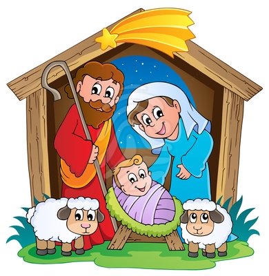 Nativity cliparts