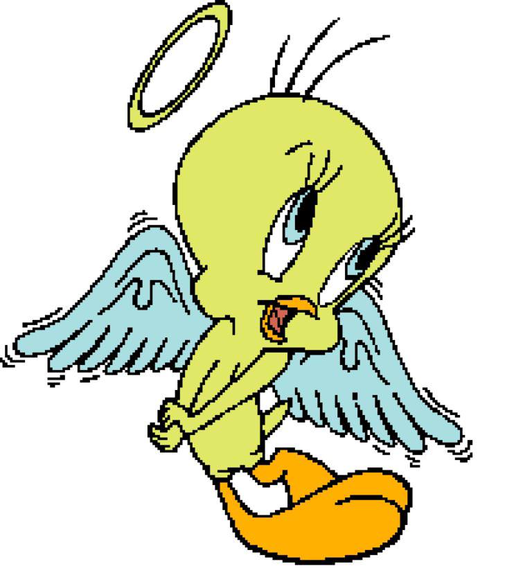 Angel tweety bird clipart