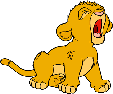 Baby lion clipart 11