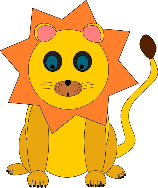 Baby lion clipart 8 toy lion clip art free vector