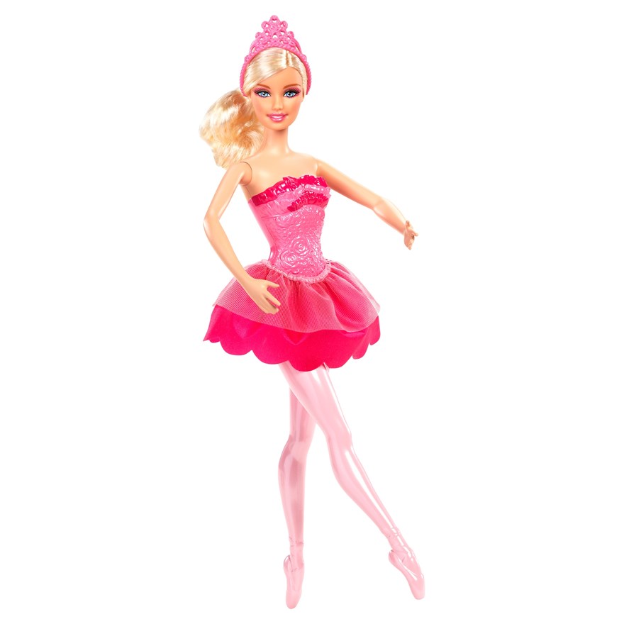 Barbie pink shoes ballerina doll barbie clip art