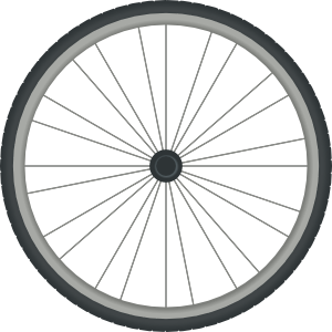 Car wheel bikewheel clip art at vector clip art