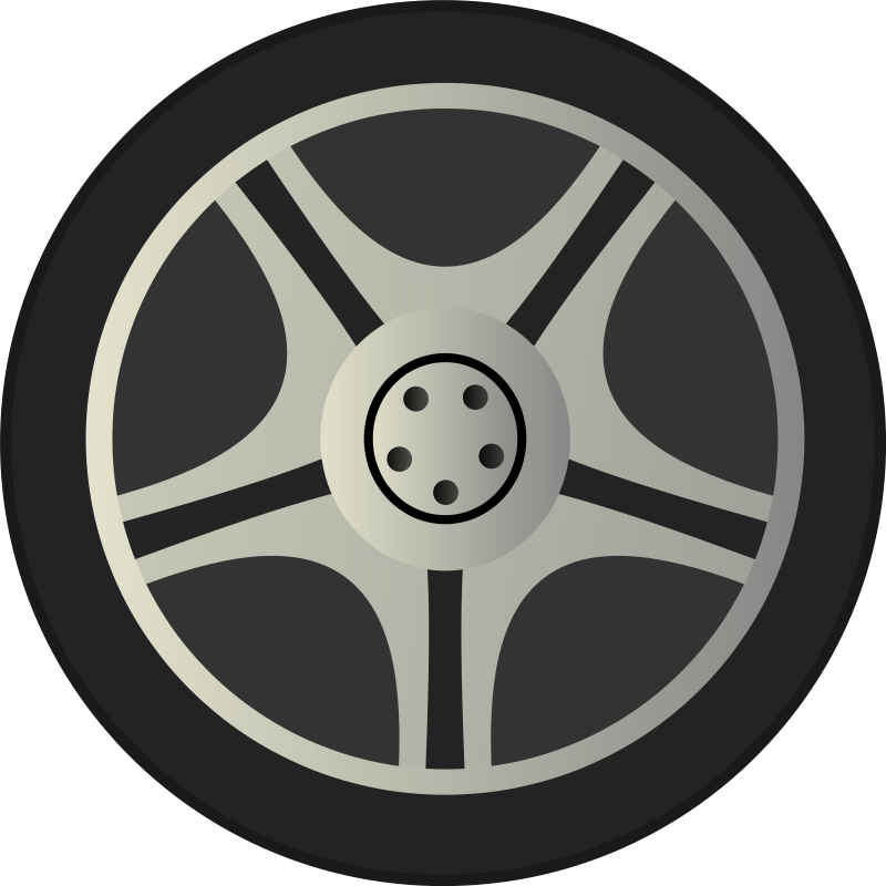 Car wheel image clipart
