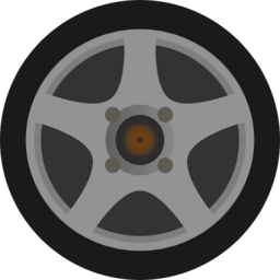 Car wheel tire side view clipart free public domain