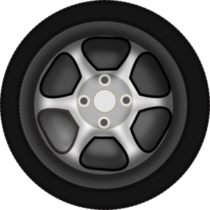 Car wheel wheel 3 clip art at vector clip art