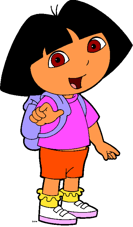 Dora the explorer clip art images cartoon clip art