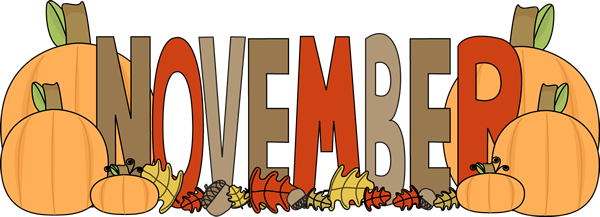Month of november autumn clip art month of november autumn image