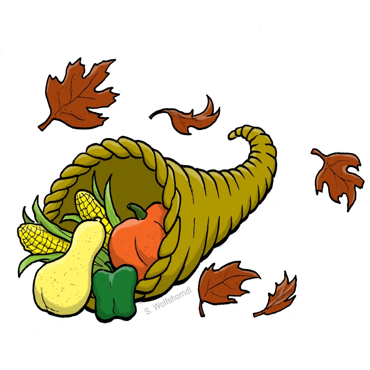 November thanksgiving images clip art