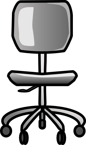 Office chair clip art at vector clip art
