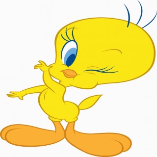 Photo of tweety bird cute machine embroidery designs in 4 sizes clipart