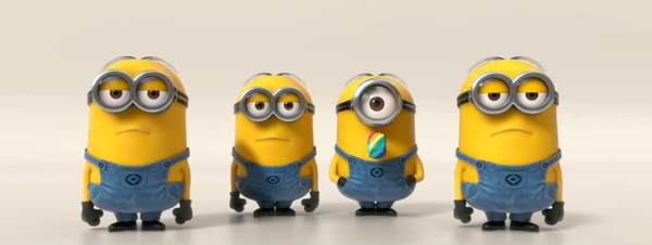 Tuesday afternoon laugh minions banana song clipart