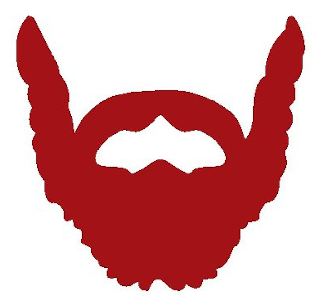 Beard red goatee clipart