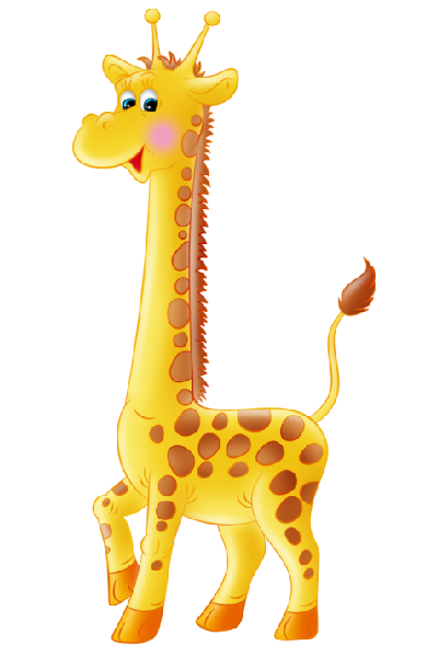 Cartoon baby giraffe images clipart 2