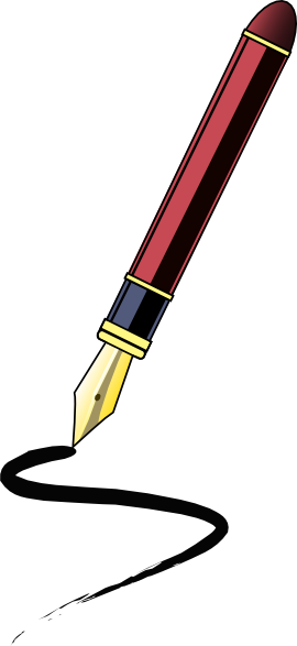 Ink pen clip art at vector clip art
