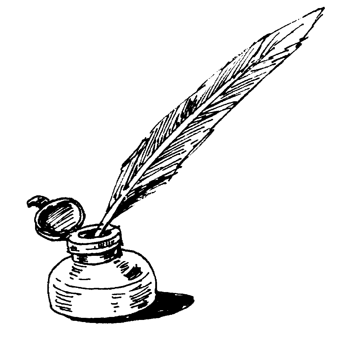 Ink pen image quill and ink clipart clipart