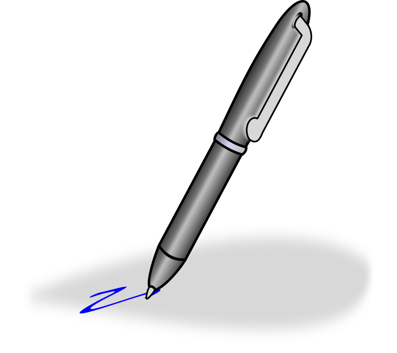 Ink pen pen clip art 