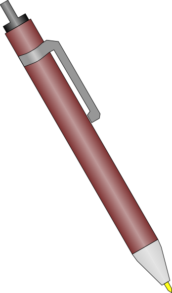 Ink pen red pen clip art at vector clip art