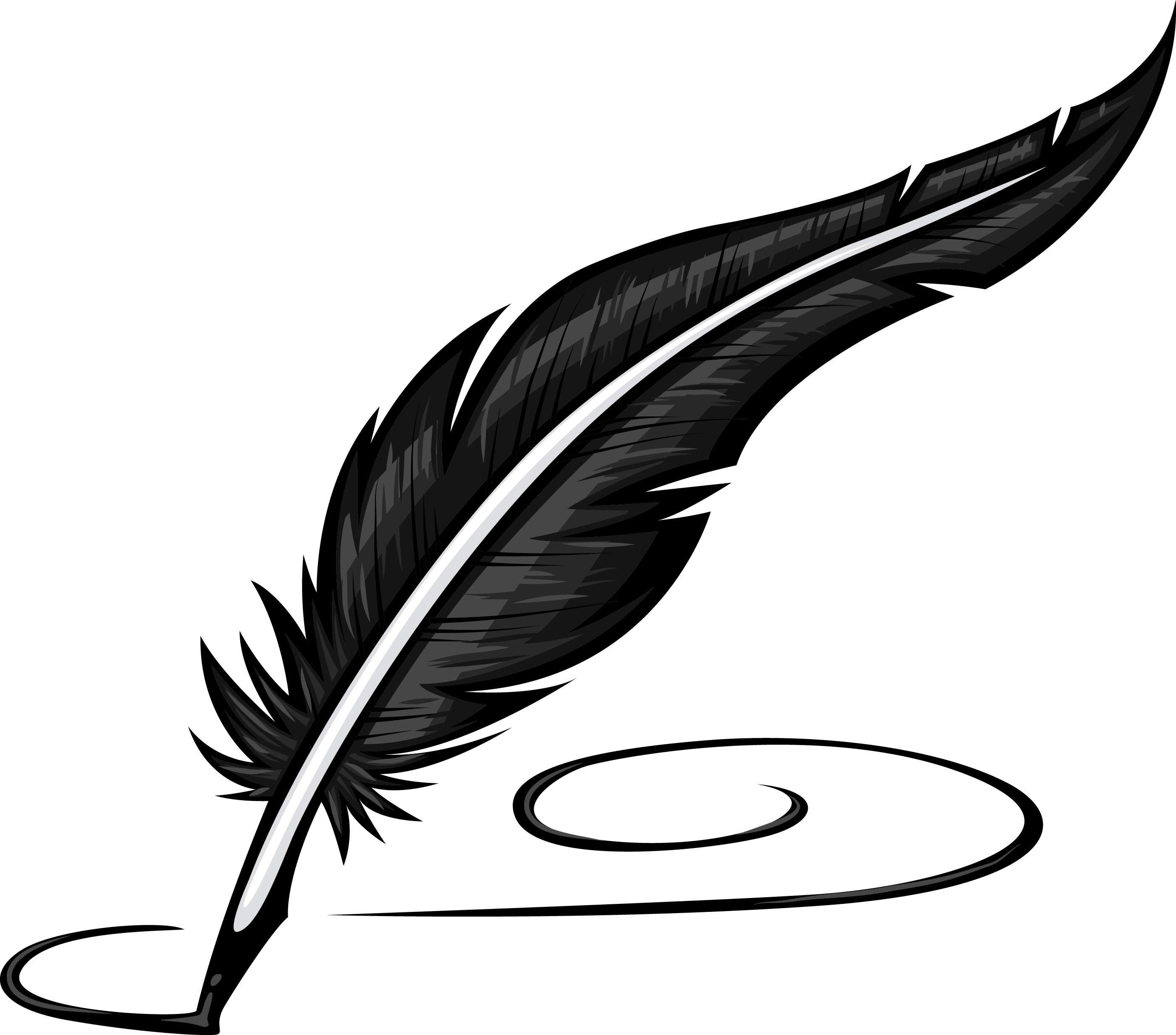 Quill and pen clipart