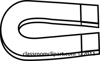 Science outline magnet classroom clipart