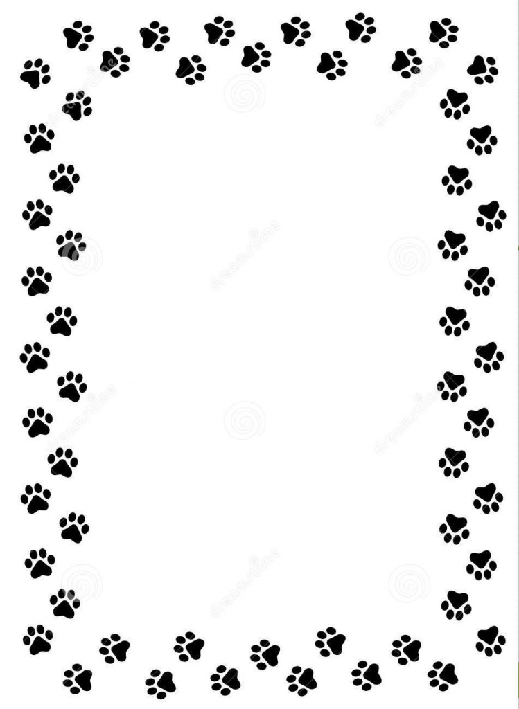Cat paw clipart hd dog paw border clipart cats wallpaper hd image