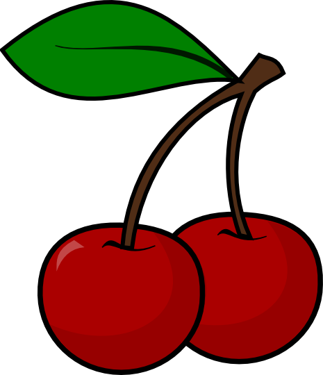 Cherry clipart black and white free clipart images