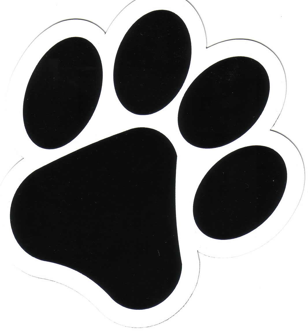 Dog paw clip art free clipart images