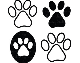Dog paw dogs paws clipart
