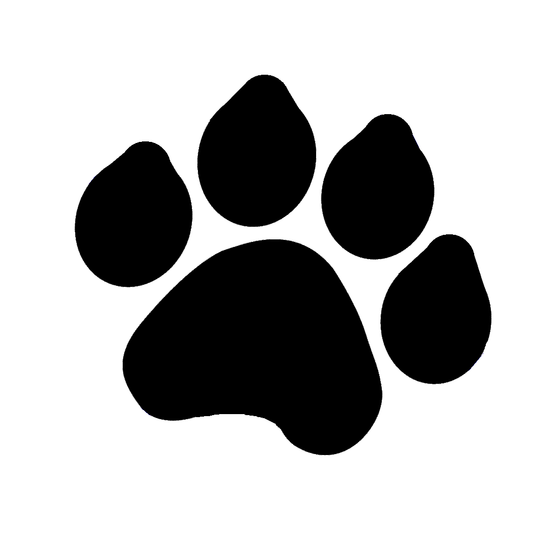 Dog paw print clip art free download free 2