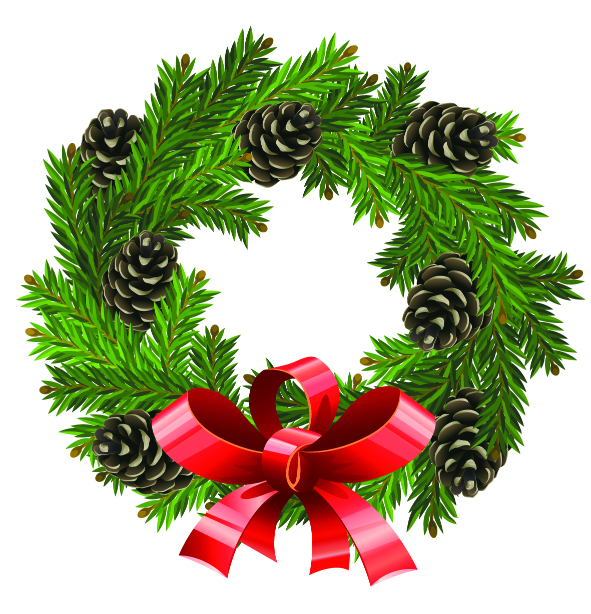 Free wreath clipart