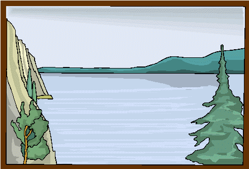 Gallery for clip art of a lake