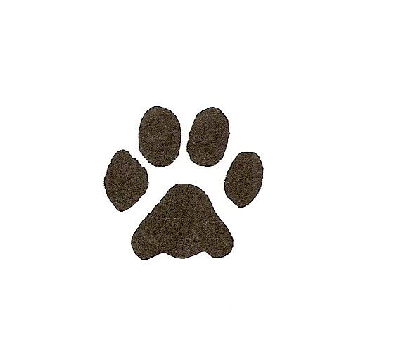 Go back gallery for dog paw clipart